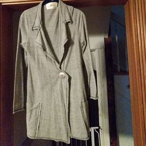 Long sleeved cotton cardigan